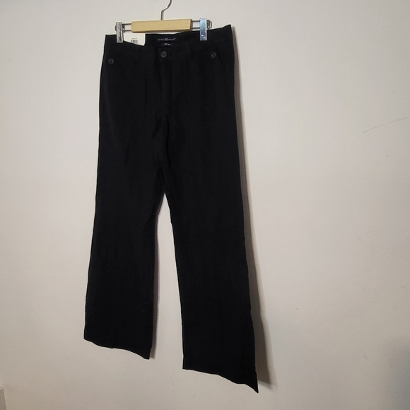 GAP Dark Blue Wide Leg Cotton Pant Size 8 - Picture 11 of 11